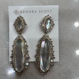Kendra Scott Katrina Earrings - Yellow Gold Tone